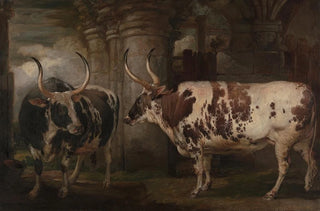 James Ward - Portraits of Two Extraordinary Oxen the Property of the Earl of Powis.webp