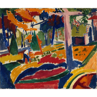 Jardin - Henry Lyman Sayën | Reproduction Tableau Décoration murale affiche copie