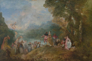 JeanAntoine Watteau - LEmbarquement pour Cythere.webp