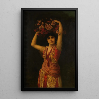 JeanJosephBenjamin Constant - Woman with Basket.webp