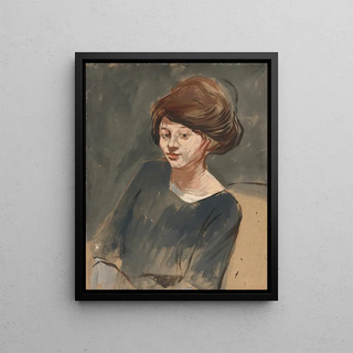 JeanLouis Forain - Portrait Of A Woman.webp
