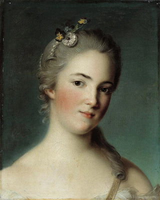 JeanMarc Nattier - Portrait Of MarieGenevive Boudrey.webp