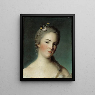 JeanMarc Nattier - Portrait Of MarieGenevive Boudrey.webp