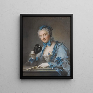 JeanMarc Nattier - Portrait of Madame Royer.webp