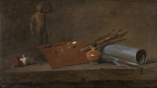 Jean Simon Chardin - Attributes of the Painter.webp