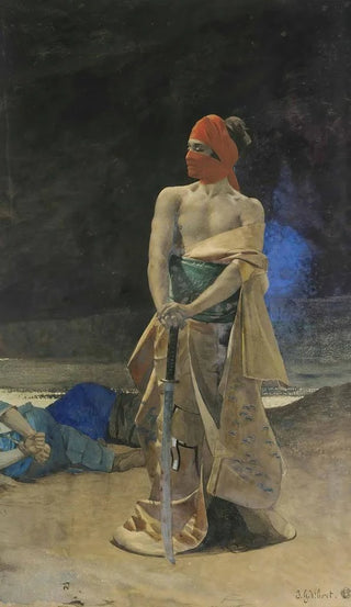 Jehan Georges Vibert - The Victorious Warrior.webp
