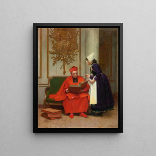 Jehan Georges Vibert - Tough medicine.webp