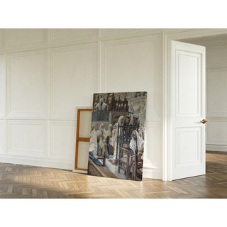 Jésus déroule le livre dans la synagogue - James Tissot | Reproduction Tableau Décoration murale affiche copie