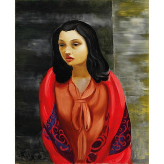 Jeune Fille - Moïse Kisling | Reproduction Tableau Décoration murale affiche copie