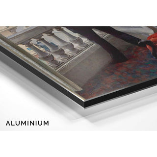 Jeune homme à sa fenêtre - Gustave Caillebotte | Reproduction Tableau Décoration murale affiche copie