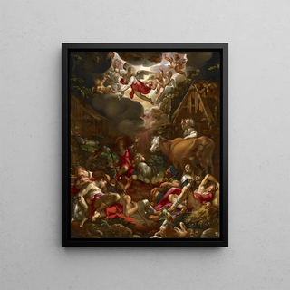 Joachim Wtewael - Annunciation To The Shepherds.webp