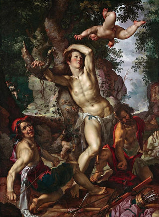 Joachim Wtewael - The Martyrdom Of Saint Sebastian.webp