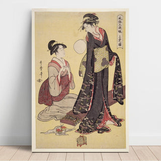 Jôbon no zu - Image de la classe supérieure - Kitagawa Utamaro | Reproduction Tableau Décoration murale affiche copie