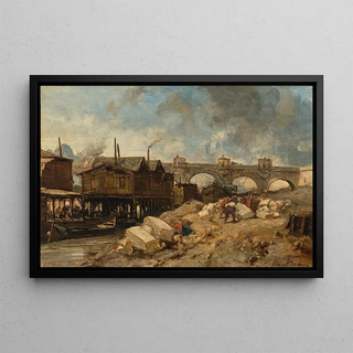 Johan Barthold Jongkind - Bain bateauxlavoirs prs du PontNeuf.webp