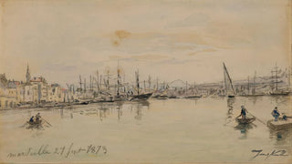 Johan Barthold Jongkind - Le Port de Marseille.webp