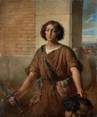 Johann Peter Krafft - David with the head of Goliath.webp