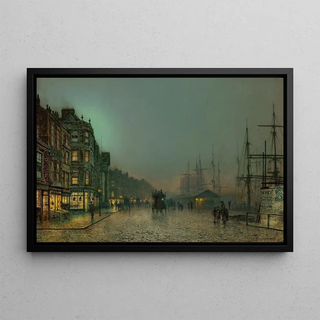 John Atkinson Grimshaw - Liverpool Lights.webp
