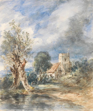 John Constable - Stoke Poges Church.webp