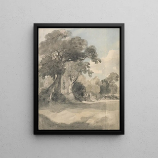 John Constable - Trees in a Meadow.webp