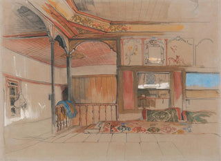 John Frederick Lewis - Interior of an Eastern House.webp