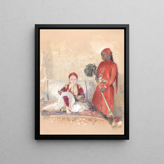 John Frederick Lewis - Iskander Bey and his Servant.webp