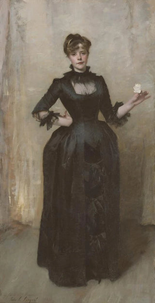 John Singer Sargent - Lady With The Rose Charlotte Louise Burckhardt.webp