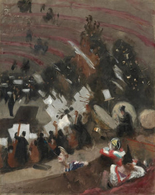 John Singer Sargent - Rehearsal of the Pasdeloup Orchestra at the Cirque dHiver.webp