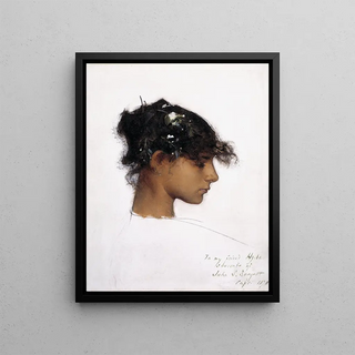 John Singer Sargent - Rosina Ferrara Head Of A Capri Girl.webp
