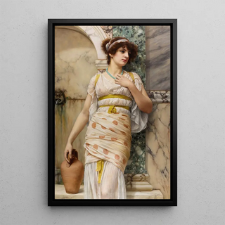 John William Godward - At the fountain.webp