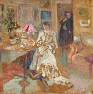Jos Hessel et sa femme rue de Rivoli - Édouard Vuillard