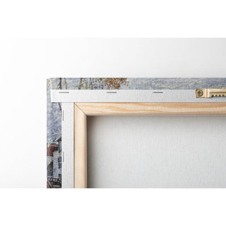 Jour de Brouillard à Saint-Mammès - Alfred Sisley | Reproduction Tableau Décoration murale affiche copie