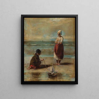 Jozef Israls - Children at the Seashore.webp