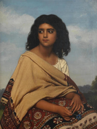 Jozef Van Lerius - Moza the Gypsy woman.webp