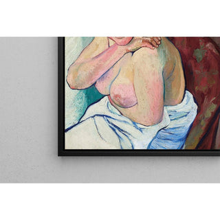 Juliette Assise au Fauteuil - Suzanne Valadon | Reproduction Tableau Décoration murale affiche copie