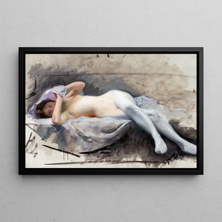 Julius Leblanc Stewart - Reclining Nude.webp