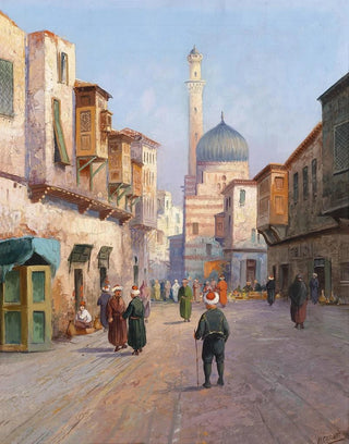 Karl Kaufmann - Orientalische Straenszene.webp