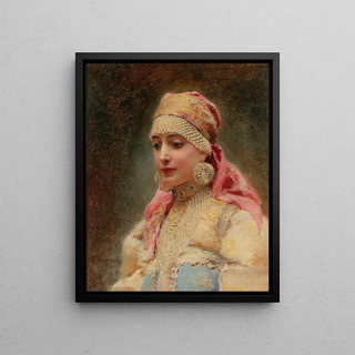 Konstantin Egorovich Makovsky - Portrait Of A Boyarina.webp