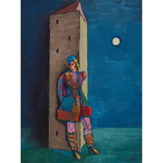 Kriegerwitwe - Karl Wiener | Reproduction Tableau Décoration murale affiche copie