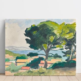 L'Estaque - Albert Marquet | Reproduction Tableau Décoration murale affiche copie