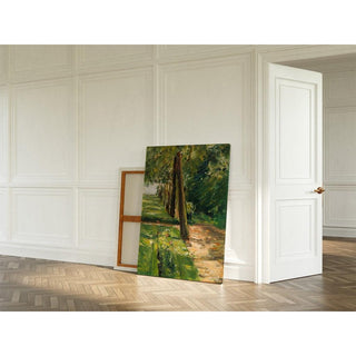 L'allée de bouleaux du Wannseegarten vers l'est - Max Liebermann | Reproduction Tableau Décoration murale affiche copie