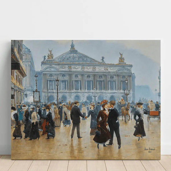 Maalauksen jäljennös Lähdön Midinetit - Jean Béraud Maalaus