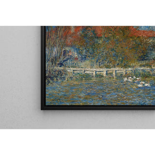 L'étang aux canards - Pierre-Auguste Renoir | Reproduction Tableau Décoration murale affiche copie