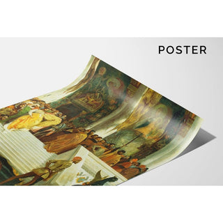 L'exécution du doge Marino Faliero - Eugène Delacroix | Reproduction Tableau Décoration murale affiche copie