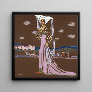 La Dame de Nuit - Wassily Kandinsky