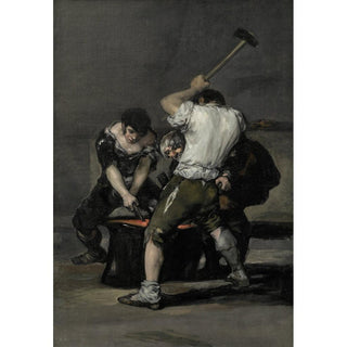 La Forge - Francisco de Goya | Reproduction Tableau Décoration murale affiche copie