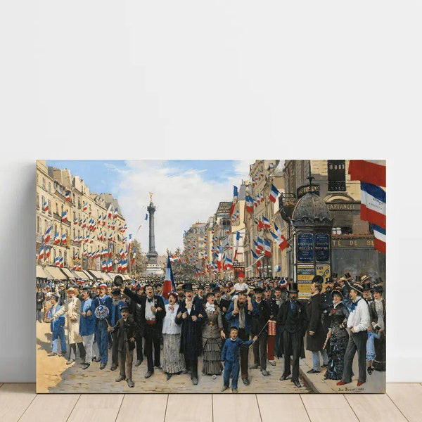 Maalauksen jäljennös La Marseillaise - Jean Béraud