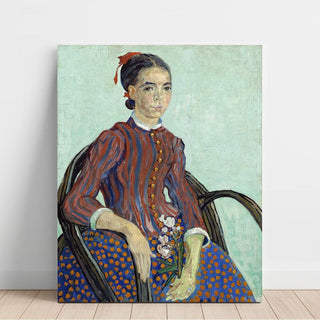 La Mousmé - Vincent van Gogh | Reproduction Tableau Décoration murale affiche copie