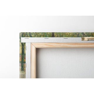 La Place des buveurs d'eau, Aix-les-Bains - Henri Le Sidaner | Reproduction Tableau Décoration murale affiche copie