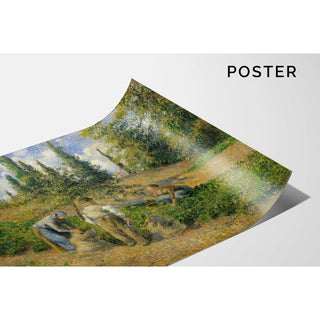 La Récolte, Pontoise - Camille Pissarro | Reproduction Tableau Décoration murale affiche copie