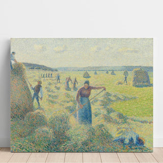 La Récolte des Foins, Éragny - Camille Pissarro | Reproduction Tableau Décoration murale affiche copie
